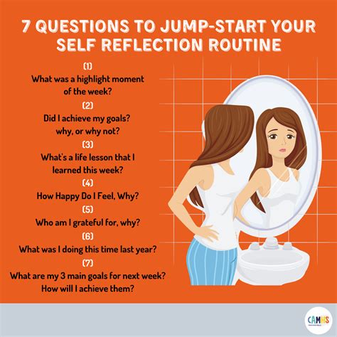 Questions To Jump Start Your Self Reflection Routine Camhs Professionals