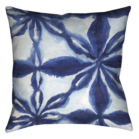 khushi handicraft indigo blue white cotton tie dye cushion cover size 16 x 16 inch at rs 110