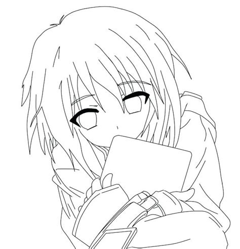 Coloring Pages Of Anime People At Free Printable