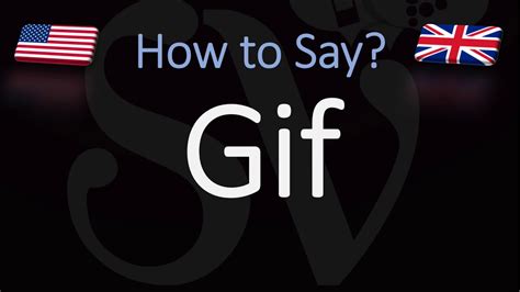 How to pronounce the word simultaneously in english. How to Pronounce .Gif ? (CORRECTLY) File Format ...