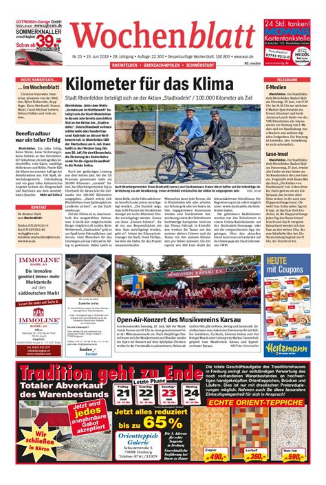 Wölblinstraße 66, 79539 lörrach, saksamaa , ava 08:00. Calaméo - Wochenblatt-Rheinfelden