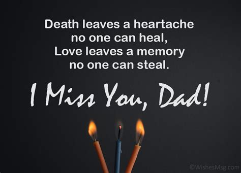 Miss You Messages For Dad After Death Best Quotationswishes