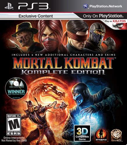 Best Buy Mortal Kombat Komplete Edition Playstation 3 1000276116