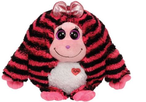 Buy Ty Monstaz Zoey Pink W Black Stripes Small Plush Online At Low Prices In India