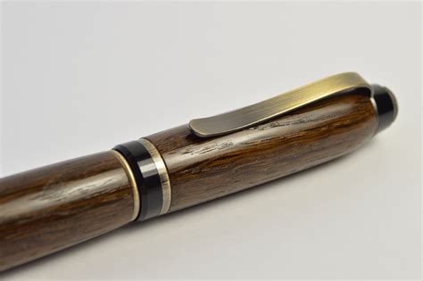Bog Oak Wood Pen Mens T Unique Ancient Historic Etsy Wood Pens