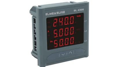 Smart Sl Series Single Three Phase Digital Voltmeters Ammeters Rpm Meters Power Factor Meters