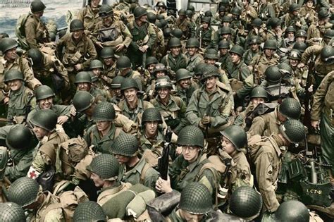 Stunning Normandy 1944 Photographs Brought In Color Argunners