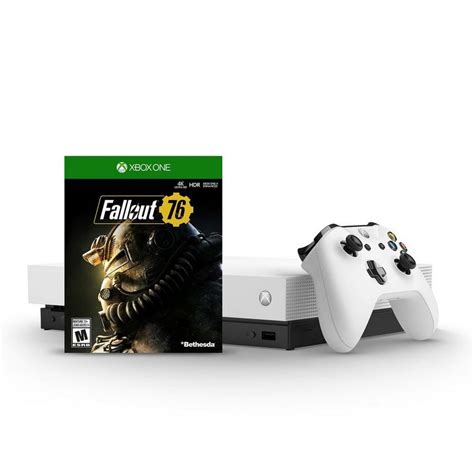 Xbox One X Fallout 76 Bundle 1tb Only At Gamestop