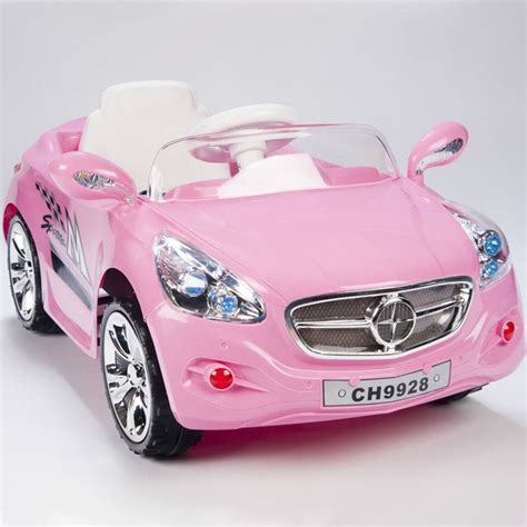 Kids Amg Style Pink Ride On Rc Car Remote Control Electric Powered