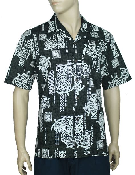 Honu Cotton Mens Aloha Shirt Aloha Shirts Club