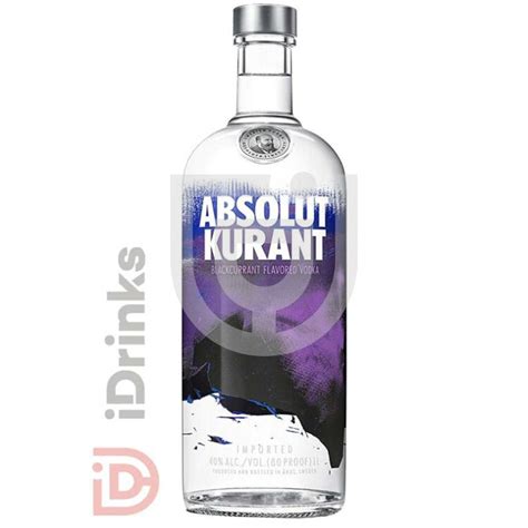 Absolut Kurant Feketeribizli Vodka 1l40 Idrinkshu