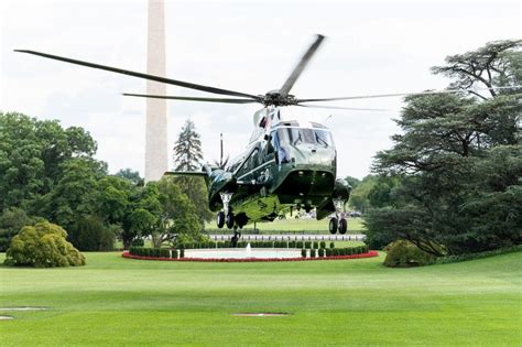 Trumps New Helicopter Has A Flaw It Scorches The White House Lawn
