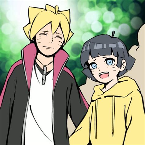 Boruto And Himawari Fanart Naruto Amino