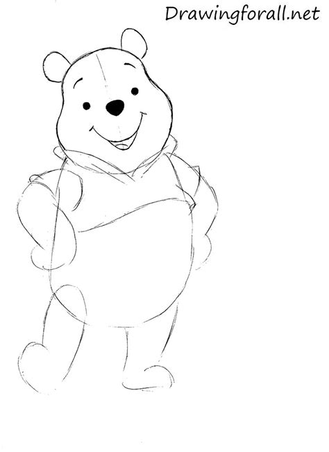 How To Draw Winnie The Pooh Drawingforall Net
