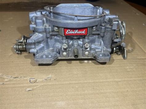 Edelbrock 1406 2996 Carburetor Ebay