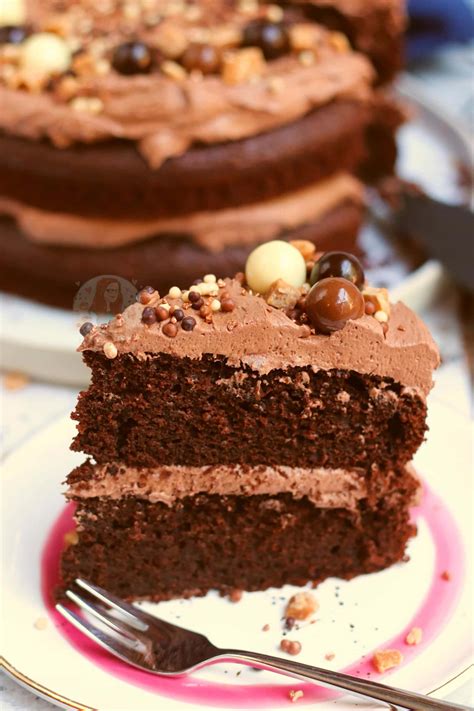 Chocolate Fudge Cake With The BEST Chocolate Frosting Ever Jane S