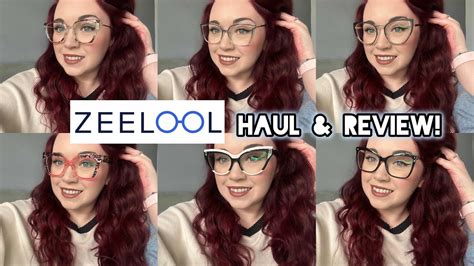 Zeelool Try On Haul And Review Super Affordable And Stylish Glasses 10 Discount Code Youtube