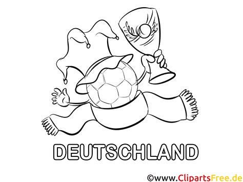 Es besteht ein ligasystem, an dessen spitze die 1963 gegründete bundesliga. Cup Ausmalbilder Fußball Deutschland