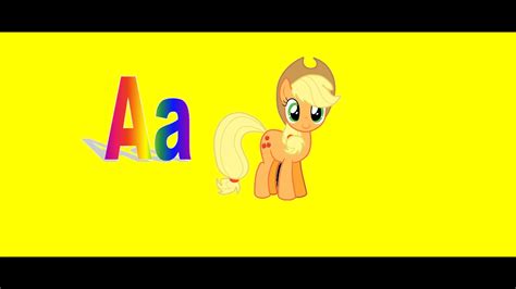 My Little Pony Equestria Girls Fun Phonics Alphabet Learn Abcs Youtube
