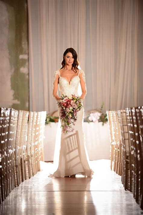 Emily Simms Of The Bachelor Marries Strictly Weddings Real Weddings Wedding Gowns Wedding Day