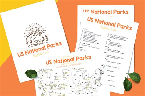 Printable Us National Parks Map And Checklist 2023 Wanderful