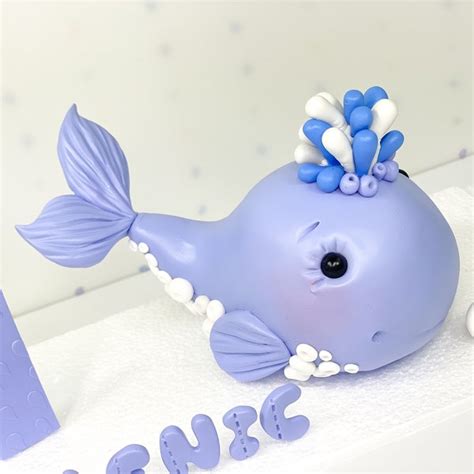whale cake topper etsy
