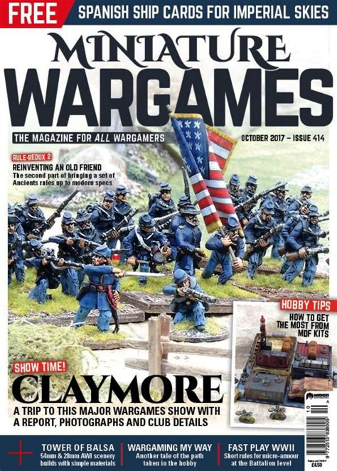 Wargaming Miscellany Miniature Wargames Issue 414