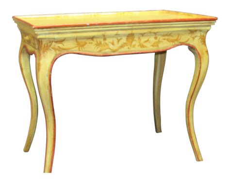 Italian Vintage Hand Painted End Table in 2021 | Painted end tables, End tables, Painted sofa