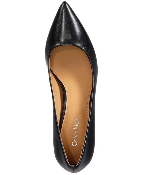 Calvin Klein Womens Gayle Pointy Toe Classic Pumps Macys