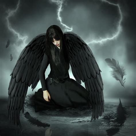 The Fallen Angel By Grafinea On Deviantart