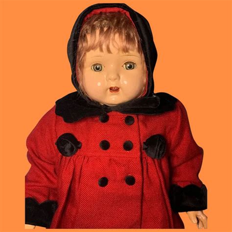 Large 27 Composition Acme Mama Doll Precious Big Baby Ruby Lane