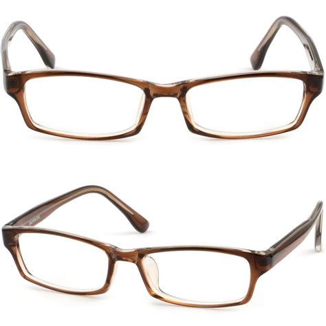 Details About Rectangular Plastic Frames Womens Acetate Rx Glasses Spring Hinges Tortoiseshell
