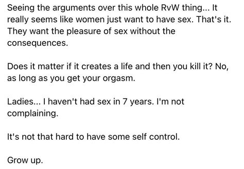 “i Havent Had Sex In Seven Years Self Control” Rjustneckbeardthings