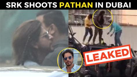 Pathan Leaked Videos Of Shah Rukh Khan Shooting Action Scenes In