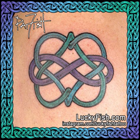 Infinite Hearts Celtic Love Tattoo Design — Luckyfish Inc And Tattoo