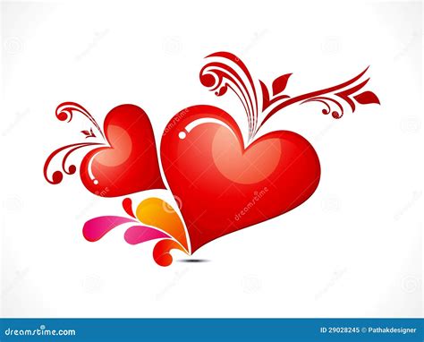 Abstract Creative Heart Stock Vector Illustration Of Romantic 29028245