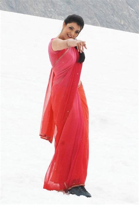 Actress Kajal Agarwal Pink Saree Photos Actress Saree Photossaree