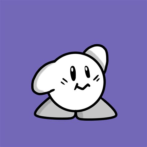 Oc I Really Like The Design Of The Classic Black And White Kirby So I