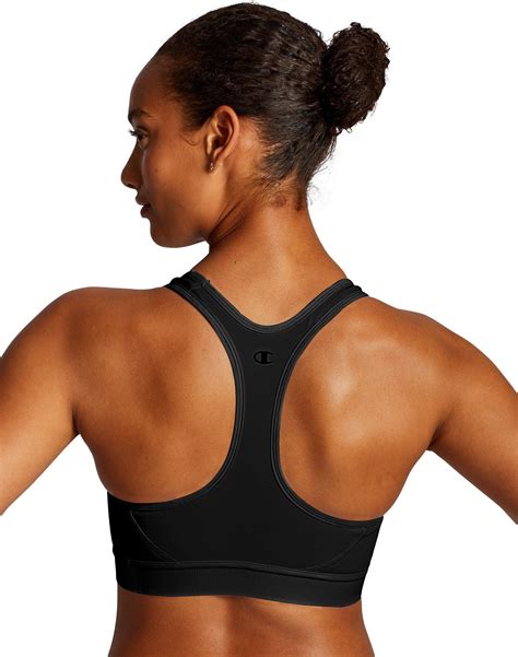 champion athletics the absolute workout sports bra in black lyst