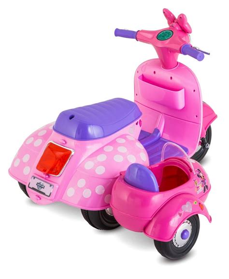 Disney Minnie Mouse Happy Helpers Scooter With Sidecar