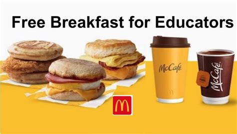 mcdonald s serves up free ‘thank you meals to teachers and school staff across the us this week
