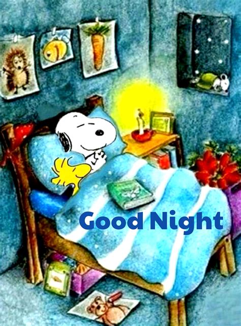 Goodnight Snoopy Cute Good Morning Images Cute Good Night Good Night