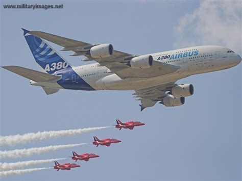 Red Arrows And Airbus A380 A Military Photos And Video Website