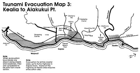 Hawaii State Tsunami Evacuation Maps