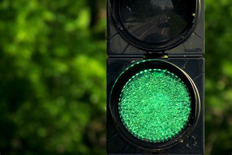 Grünes Licht geben Foto & Bild | abstraktes, farben, grün ...