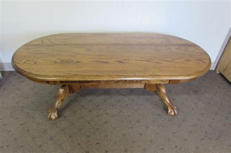 See more ideas about redo furniture, painted furniture, furniture makeover. Lot Detail - BEAUTIFUL OAK CLAW-FOOT COFFEE TABLE
