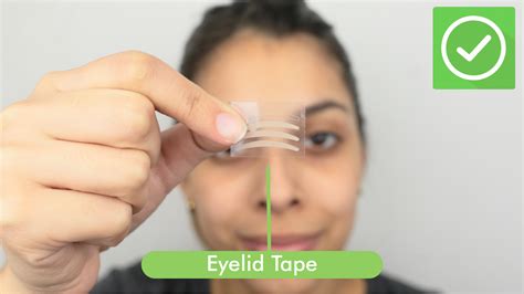 Make Your Own Eyelid Tape Cheaper Than Retail Price Buy Clothing