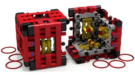 Lego Technic Puzzle Box By Aeh5040 2 Halves As Shown On Flickr