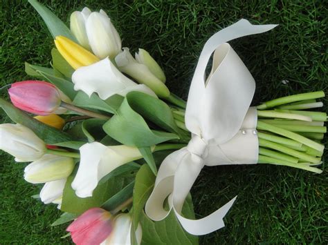 Fresh Tulip Bouquet Wedding Bouquets Tulip