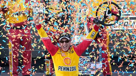 Joey Logano Wins Second Nascar Title In Dominant Race